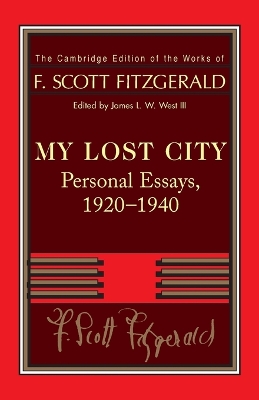 Book cover for Fitzgerald: My Lost City