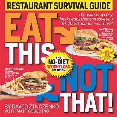 Book cover for Eat This Not That! Restaurant Survival Guide