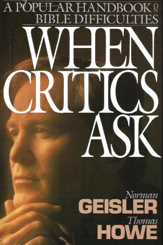 Book cover for When Critics Ask