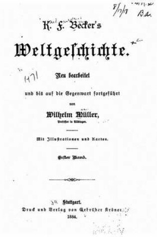 Cover of Weltgeschichte