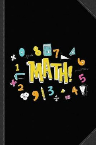 Cover of Math Journal Notebook