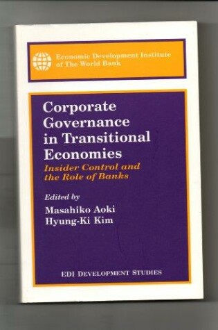Cover of Corporate Governance in Transitional Economics