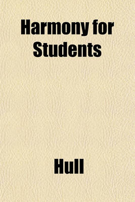 Book cover for Harmony for Students