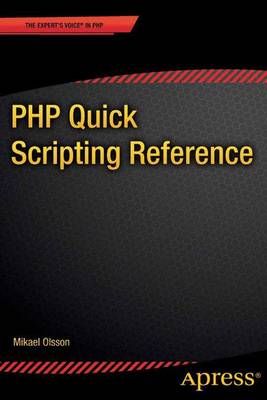 Book cover for PHP Quick Scripting Reference