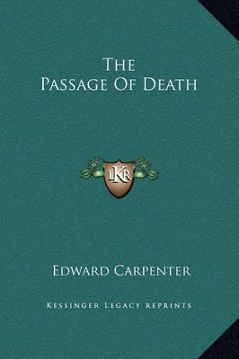 Book cover for The Passage Of Death