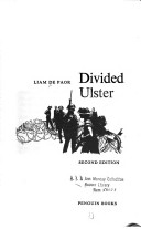 Cover of Divided Ulster