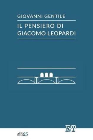 Cover of Il pensiero di Giacomo Leopardi