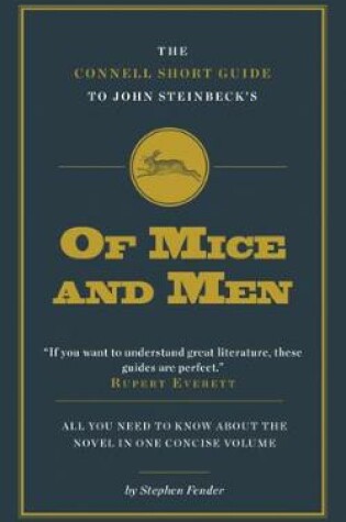 Cover of The Connell Short Guide To John Steinbeck's Of Mice and Men