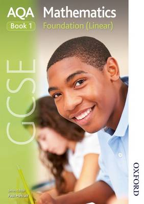 Book cover for AQA GCSE Mathematics Foundation (Linear) Book 1