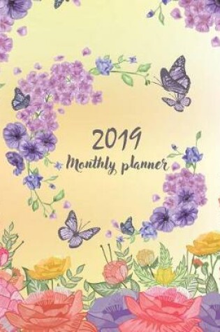 Cover of Monthly Planner 2019