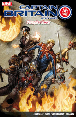 Book cover for Captain Britain and MI13: Vampire State