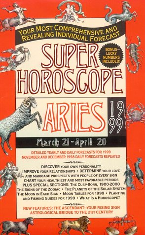 Book cover for Super Horoscope: Aries 1999