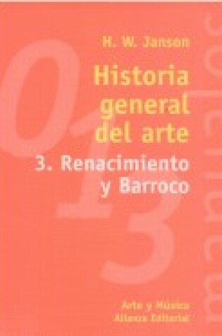 Cover of Historia General del Arte 3