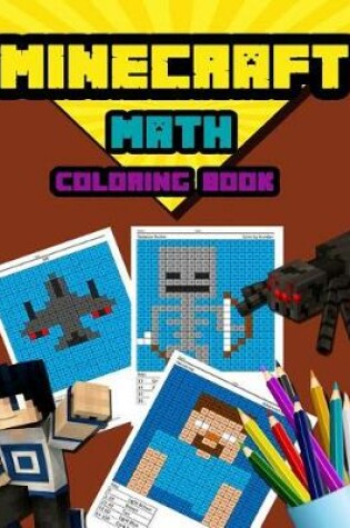 Cover of Minecraft Math Coloring Book