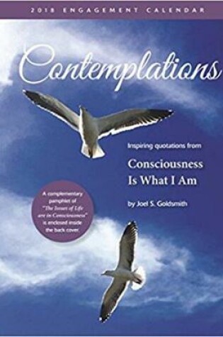 Cover of Contemplations 2018 Engagement Calendar