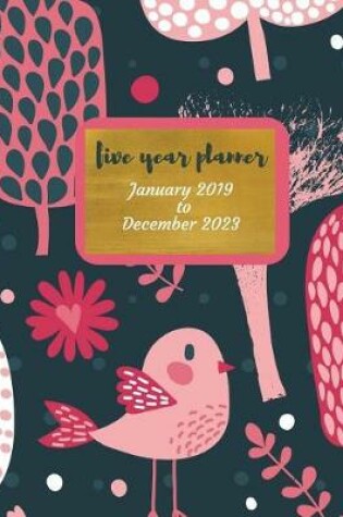 Cover of 2019 - 2023 Topaz Five Year Planner