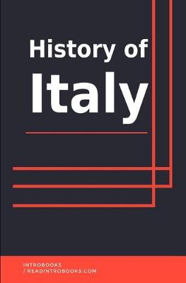 Book cover for History of Italy