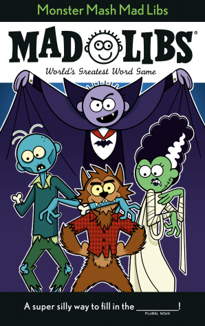 Book cover for Monster Mash Mad Libs