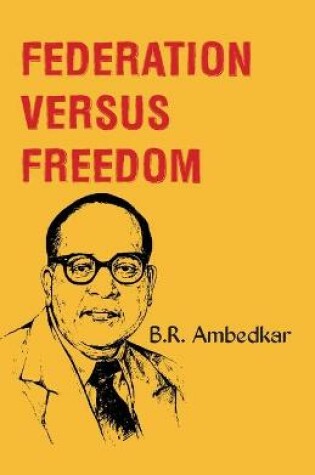 Cover of Federation Versus Freedom