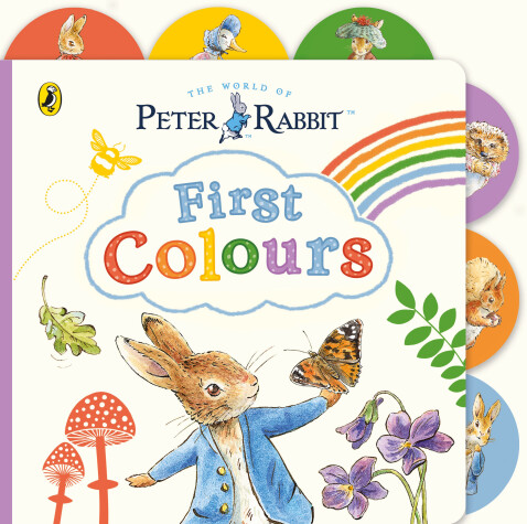 Book cover for Peter Rabbit: First Colours