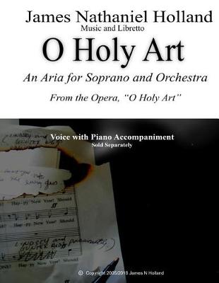 Book cover for O Holy Art, Aria for Soprano and Orchestra