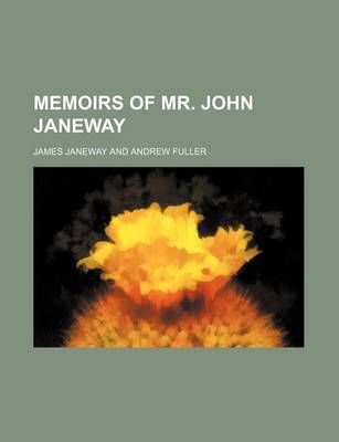 Book cover for Memoirs of Mr. John Janeway