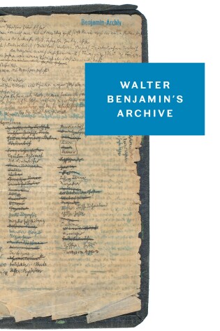 Cover of Walter Benjamin's Archive