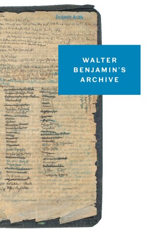 Book cover for Walter Benjamin's Archive