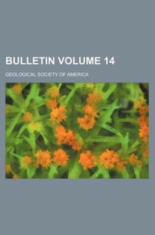 Cover of Bulletin Volume 14