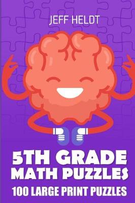 Book cover for 5th Grade Math Puzzles