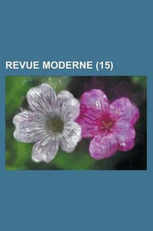 Cover of Revue Moderne (15)