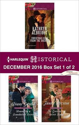Book cover for Harlequin Historical December 2016 - Box Set 1 of 2