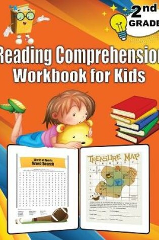 Cover of 2nd Grade Reading Comprehension Workbook for Kids