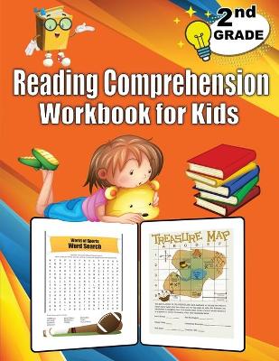 Book cover for 2nd Grade Reading Comprehension Workbook for Kids