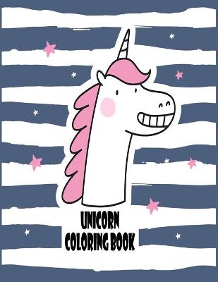 Book cover for Unicorn Coloring book