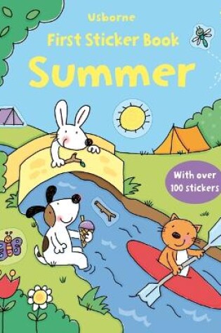 Cover of First Sticker Book Summer