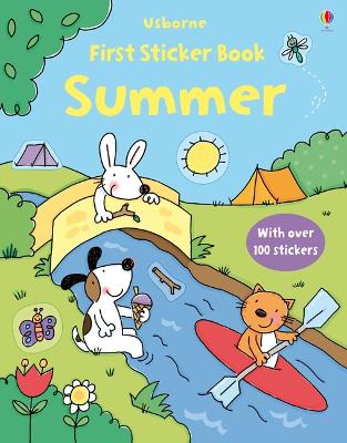 Book cover for First Sticker Book Summer