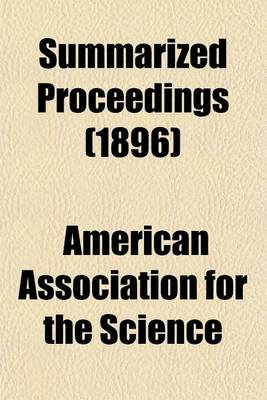 Book cover for Summarized Proceedings (1896)