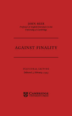 Book cover for Against Finality