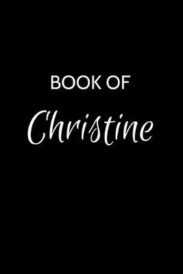 Book cover for Book of Christine