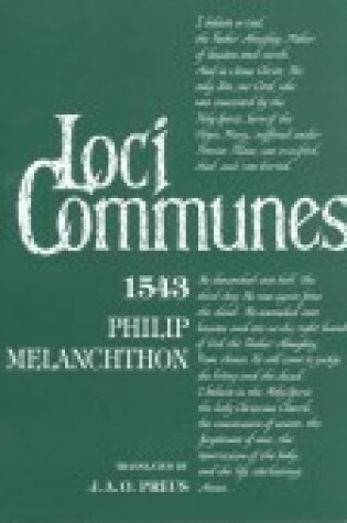 Cover of Loci Communes, 1543