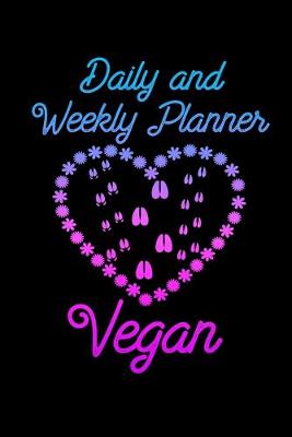 Book cover for Daily & Weekly Planner Vegan