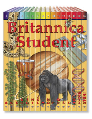 Book cover for Britannica Student Encyclopedia 2012