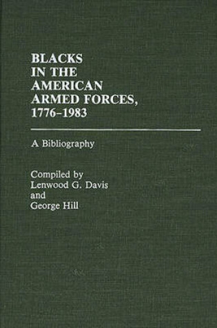 Cover of Blacks in the American Armed Forces, 1776-1983