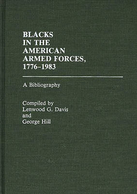 Cover of Blacks in the American Armed Forces, 1776-1983