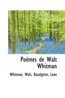 Book cover for Po Mes de Walt Whitman