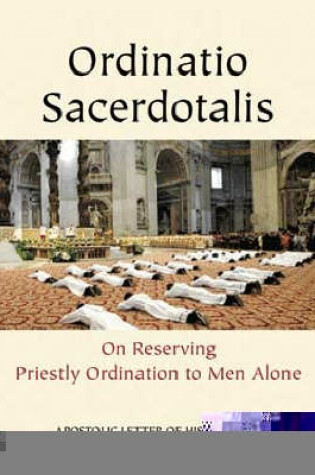 Cover of Ordinatio Sacerdotalis
