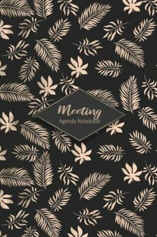 Cover of Meeting Agenda Notebook