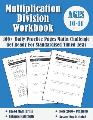 Book cover for Multiplication And Division Year 6 Maths Challenge - Ages 10-11
