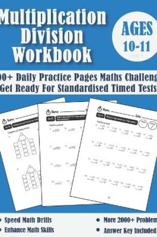 Cover of Multiplication And Division Year 6 Maths Challenge - Ages 10-11